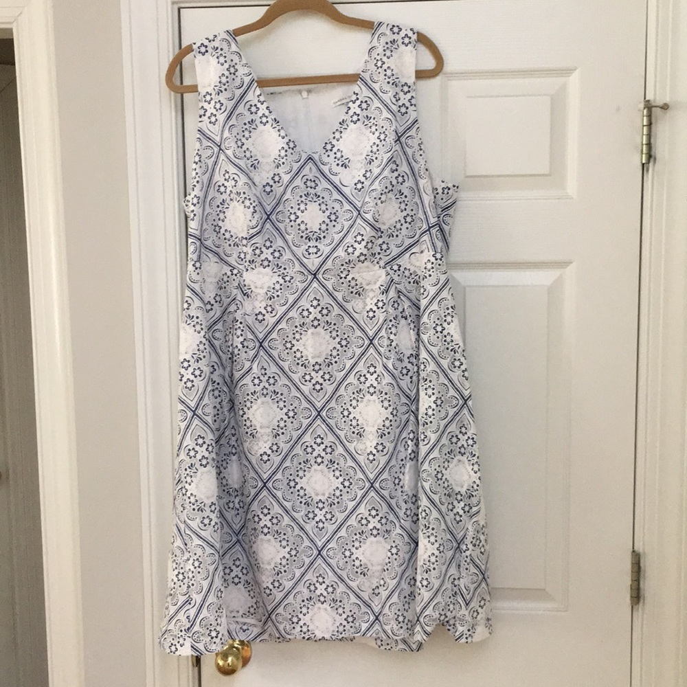 Sandra Darren summer dress, size 18W